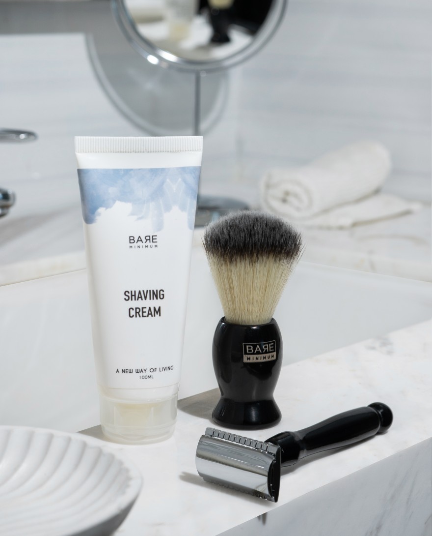 Soft Shaving Brush - 1 pc | Easy-Dry | Odor-Free Bristles 
